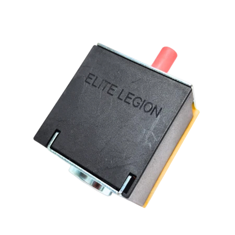 How does the speed rotary switch ensure the accuracy of each operation?