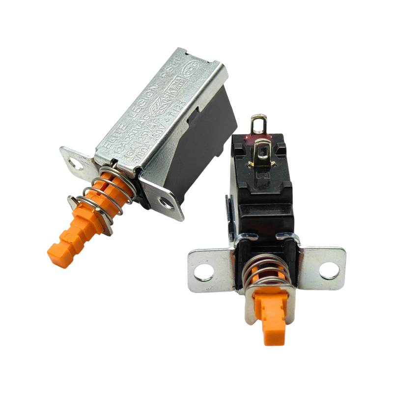 What is the relationship between the button feel and the pressing life of the self locking push switch?