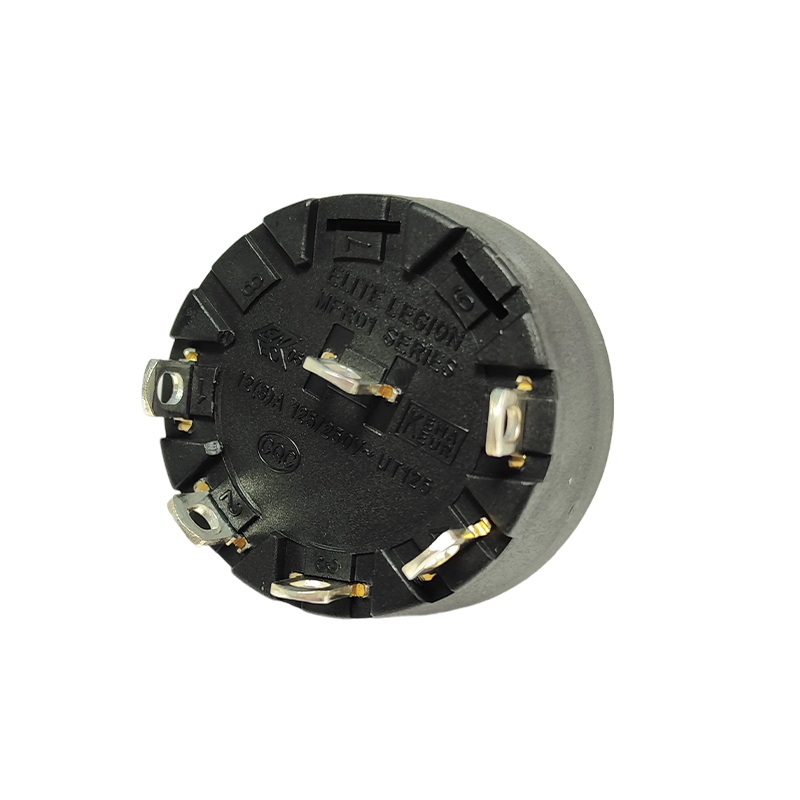 When cleaning the juicer, how should the rotary switch be protected from water damage?